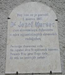 Spomenik - Dr. Jožef Muršec Živkov